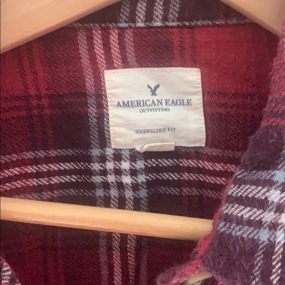 Frayed Red Plaid Shirt - Picture 4 of 4